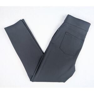 Spanx The Perfect Pant Slim Straight Size Medium Charcoal Shaping Stretch Career